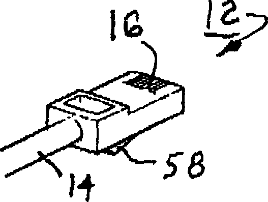 Durable RJ-45 data connector assembly