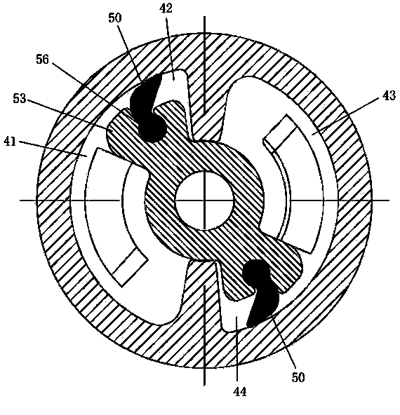 Slow descending and damping device and slow descending and damping method for toilet