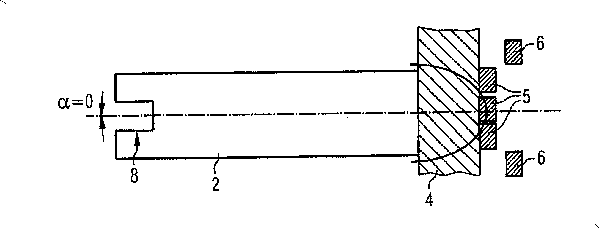 Magnetically passive position sensor, method for manufacturing the magnetically passive position sensor