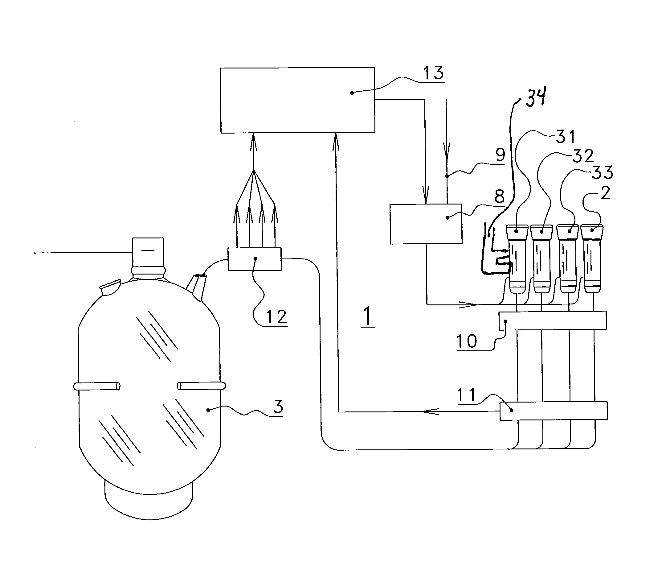 Method of and device for milking a dairy animal