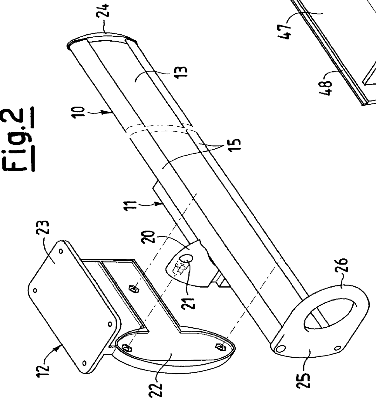 Suspending system for various types of hanging supports, in particular designed to fit wardrobes