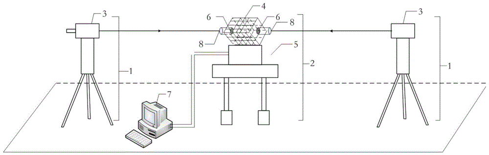 A target track space reference device and its adjustment method