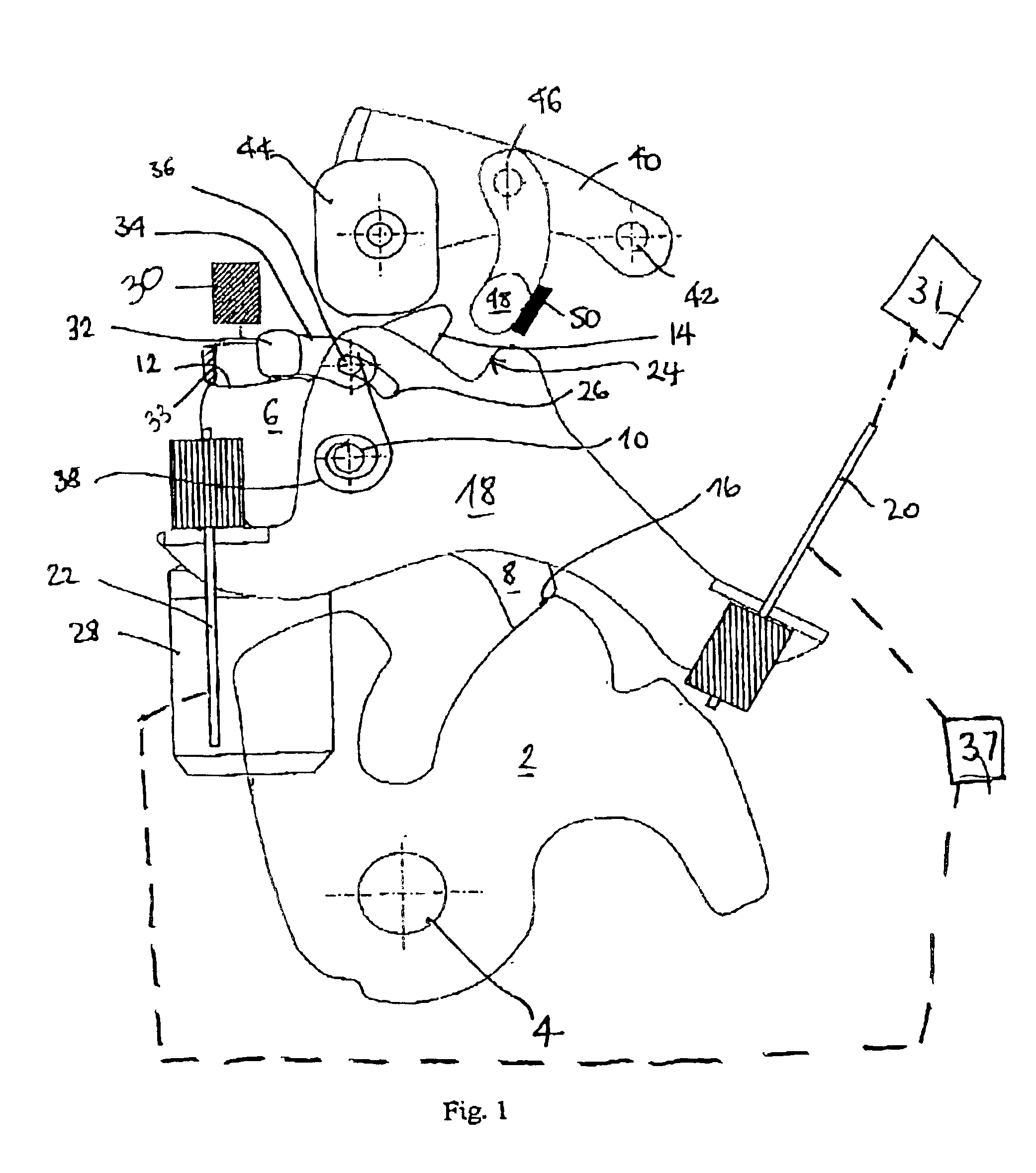 Automobile vehicle lock