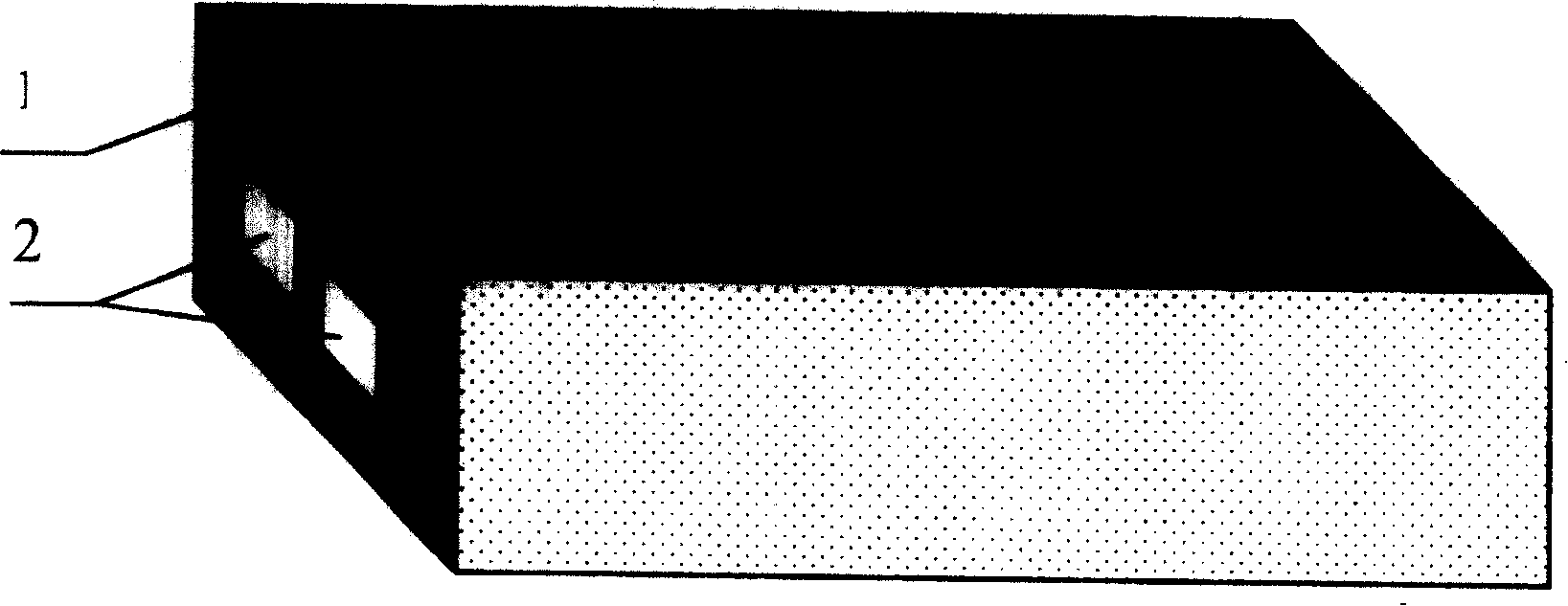 Method for synthesizing isotropic silicon nitride powder adopting hollow type annular material-distribution