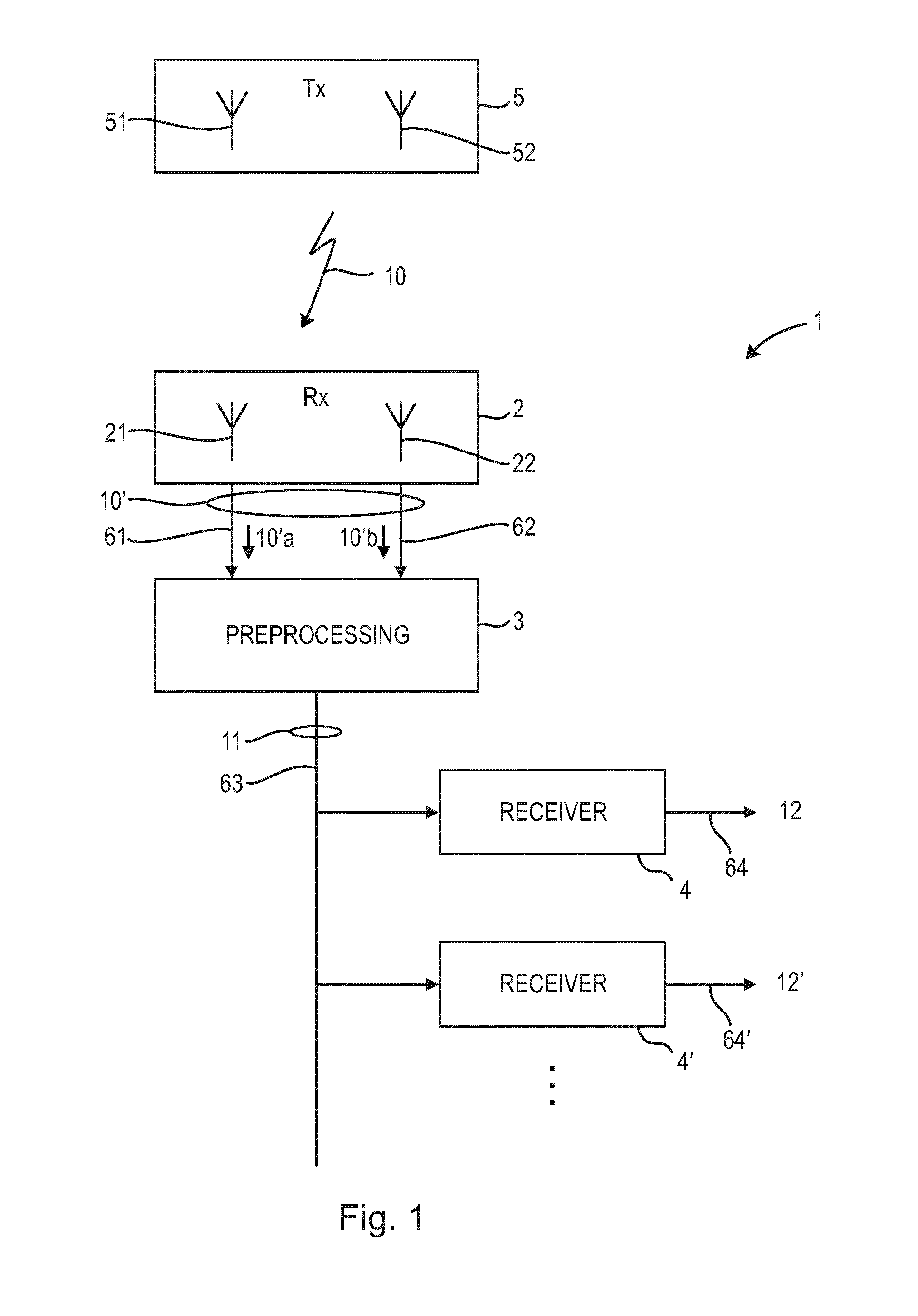 MIMO receiving apparatus and MIMO preprocessing apparatus