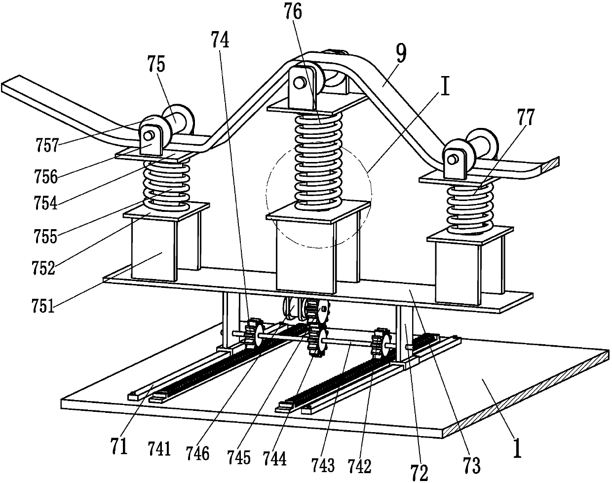 A cylindrical winding processing equipment for distribution network transformers