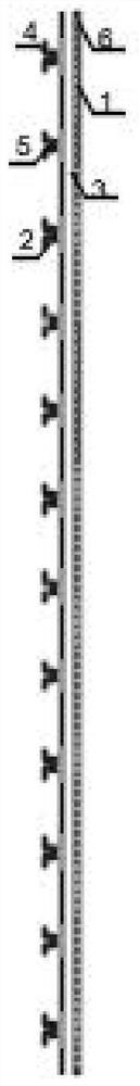 Fair-faced concrete formwork splicing and reinforcing method