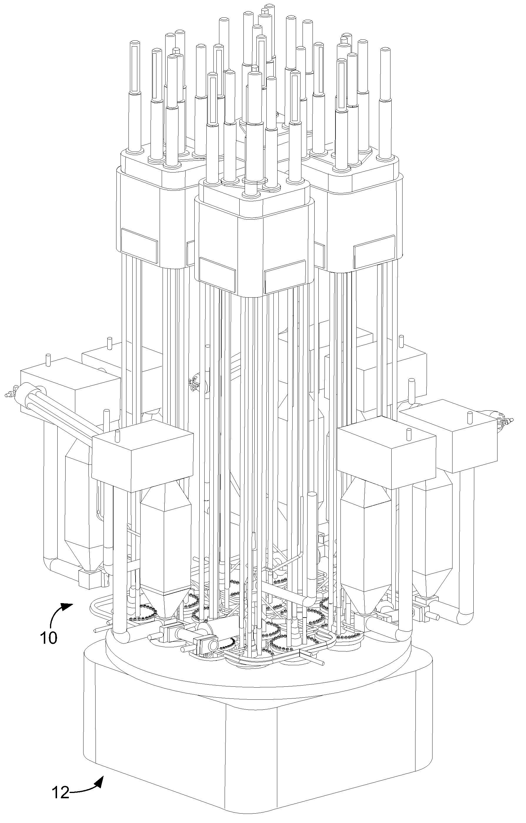 Combinatorial heterogeneous-homogeneous reactor