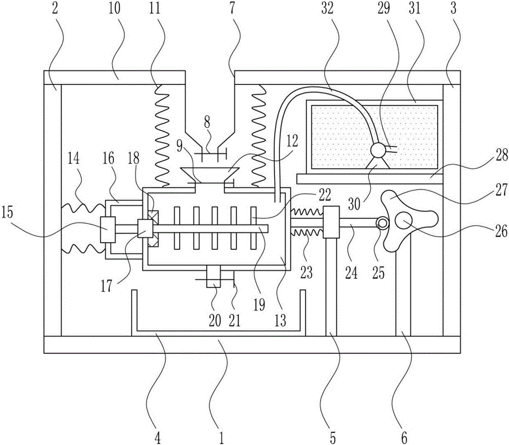 Device for rapidly preparing colchicine solution for biotechnology