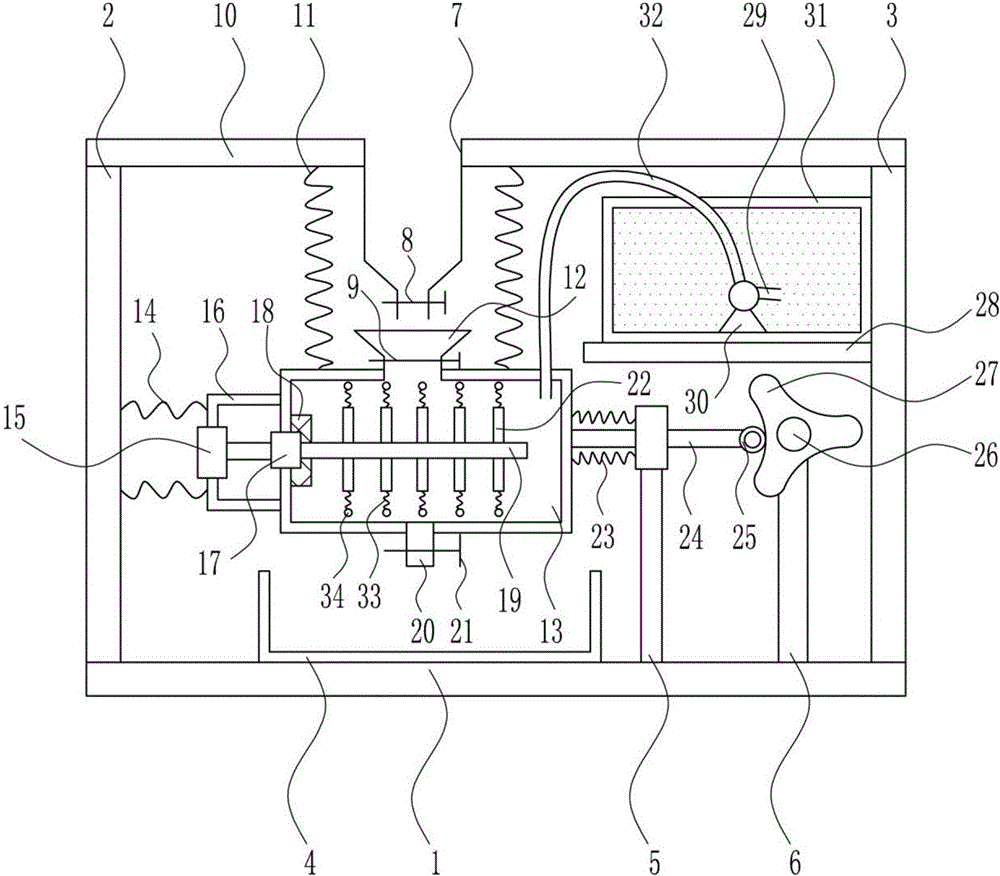 Device for rapidly preparing colchicine solution for biotechnology