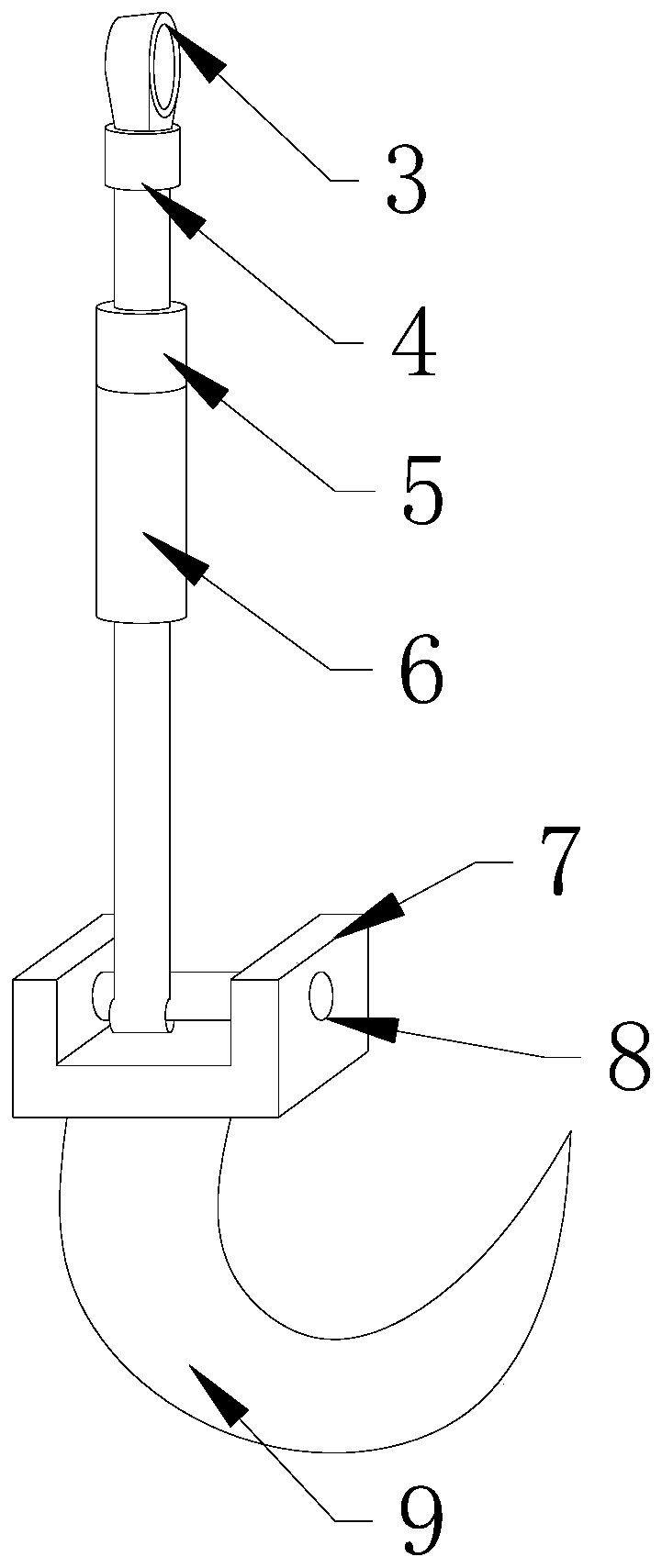 Four-limb chain sling tool