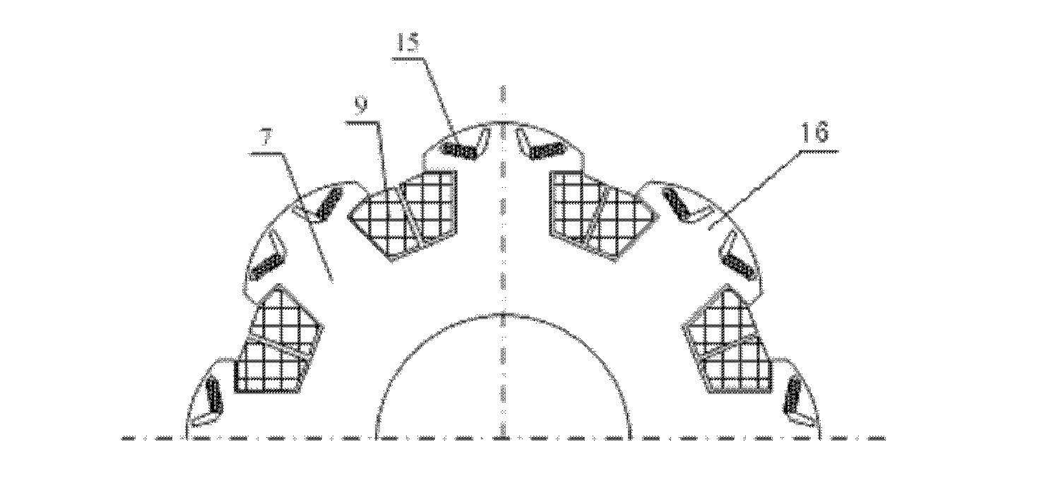 Magnetized salient pole type mixed excitation synchronous motor