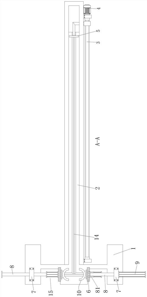 Planting frame erecting device for cucumber planting