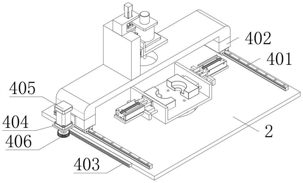 Drilling device for machining automobile parts and auxiliary stabilizing mechanism of drilling device