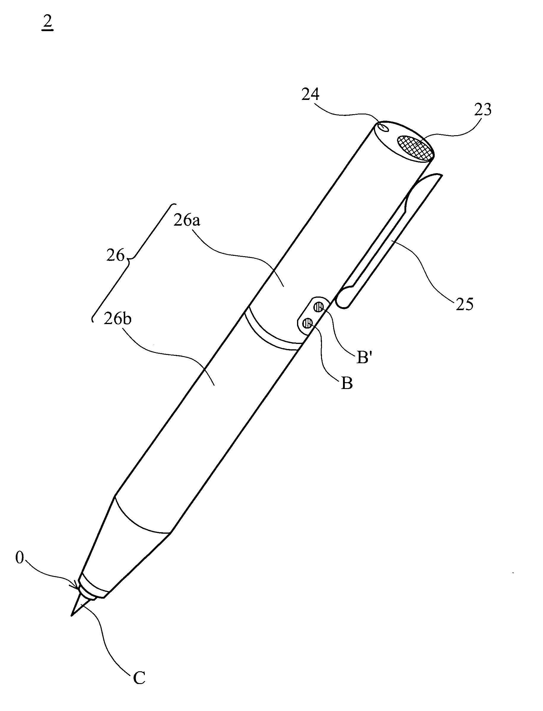 Pen-like tool for presentations