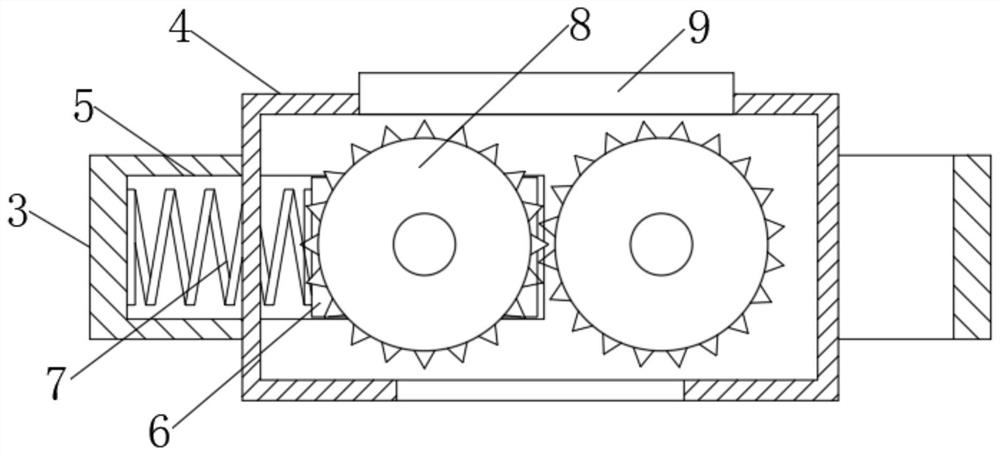 Chemical acid liquor eroded soil acid treatment device