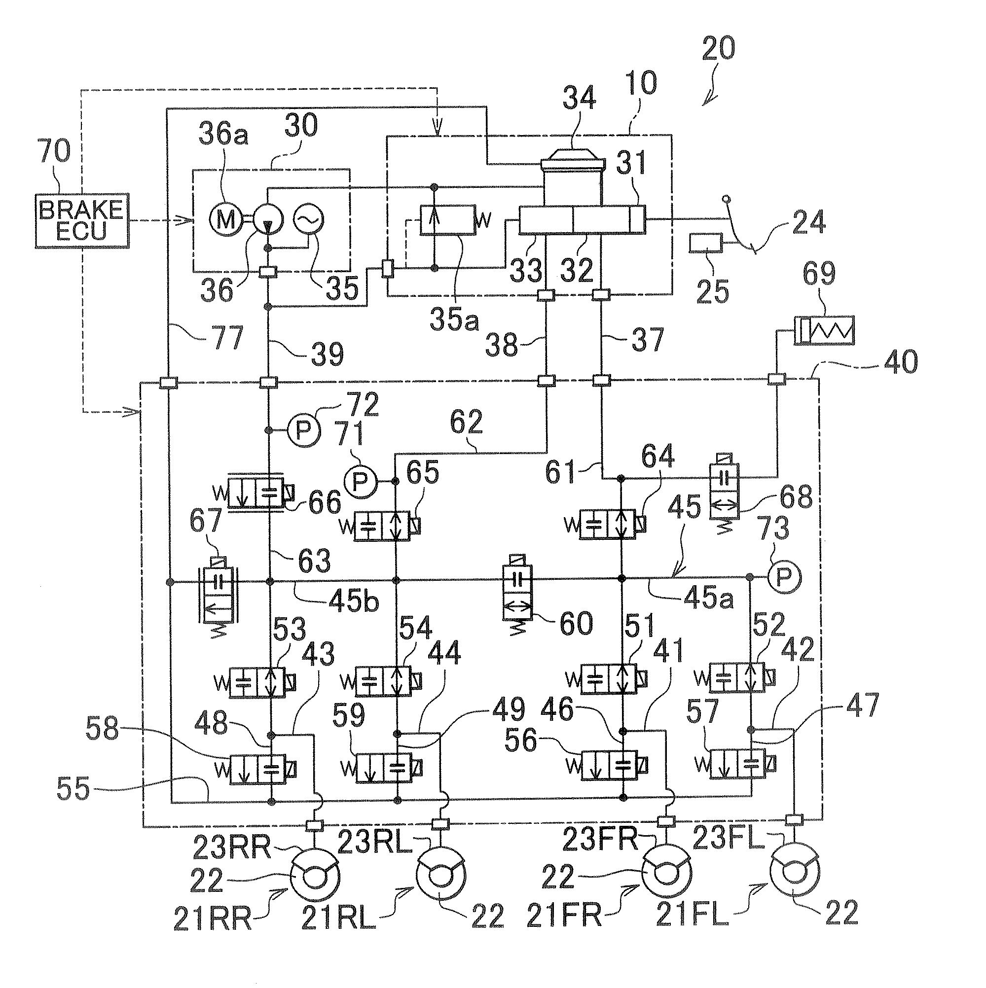 Brake control apparatus and control method thereof