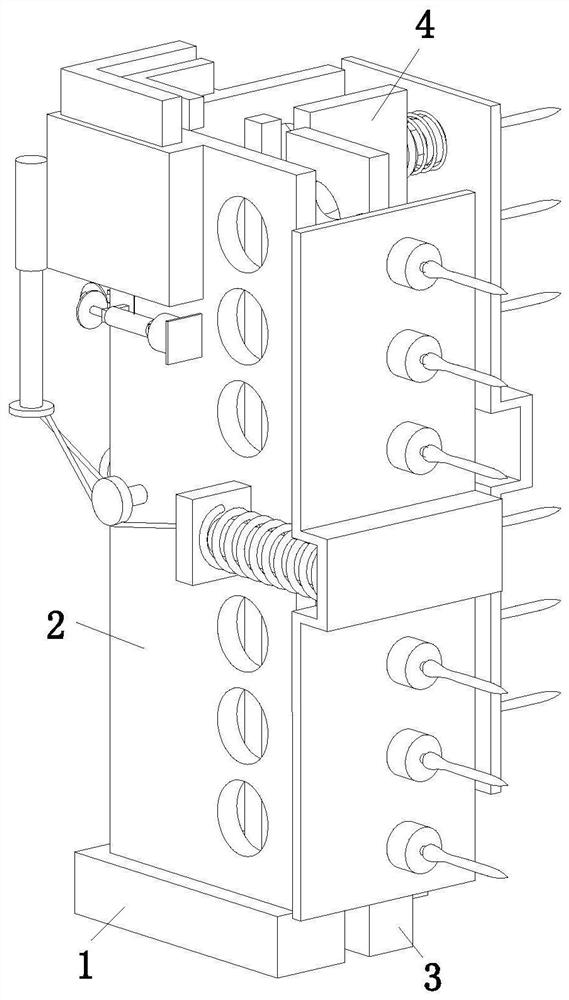 A steel structure communication tower docking detection method