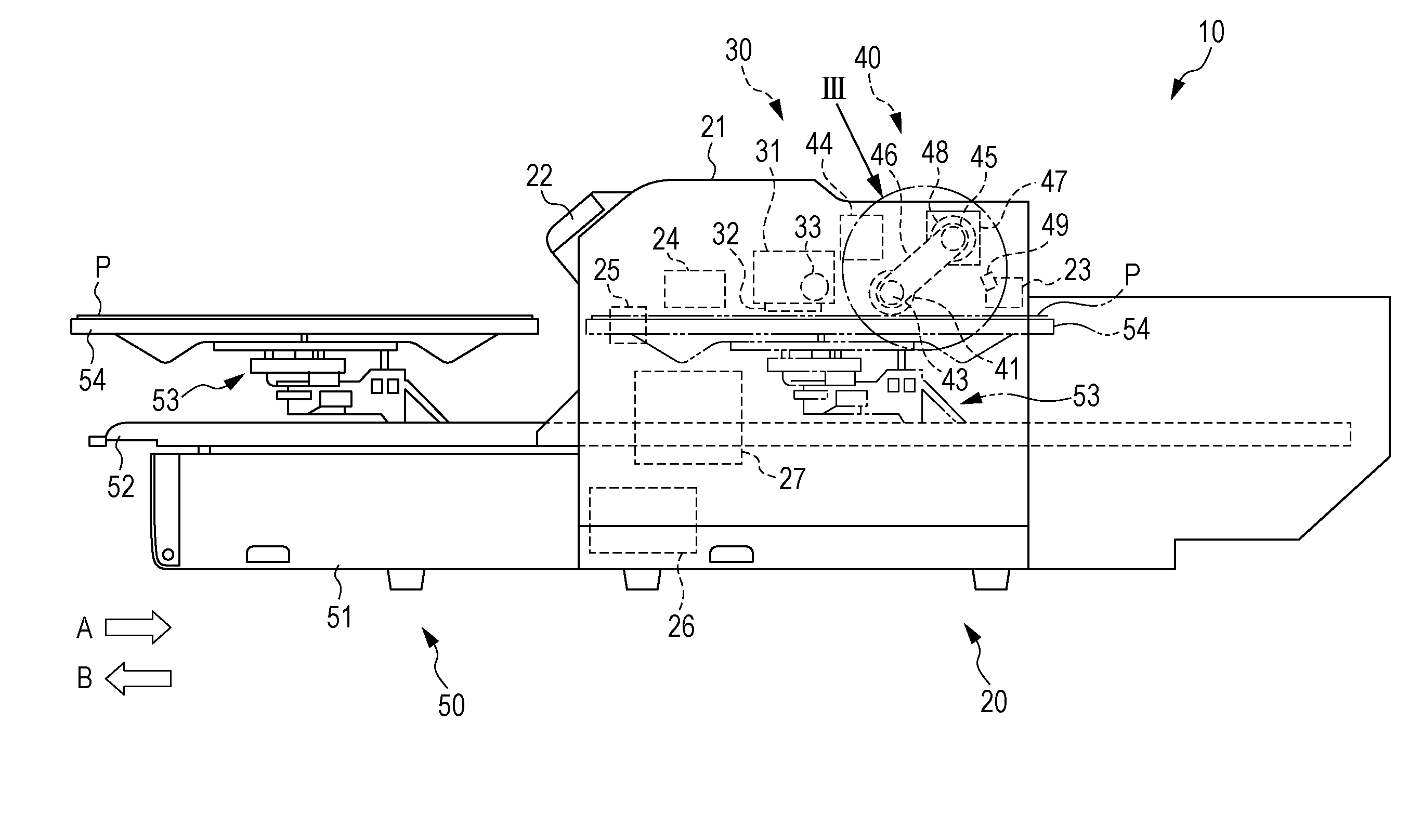 Textile-printing apparatus