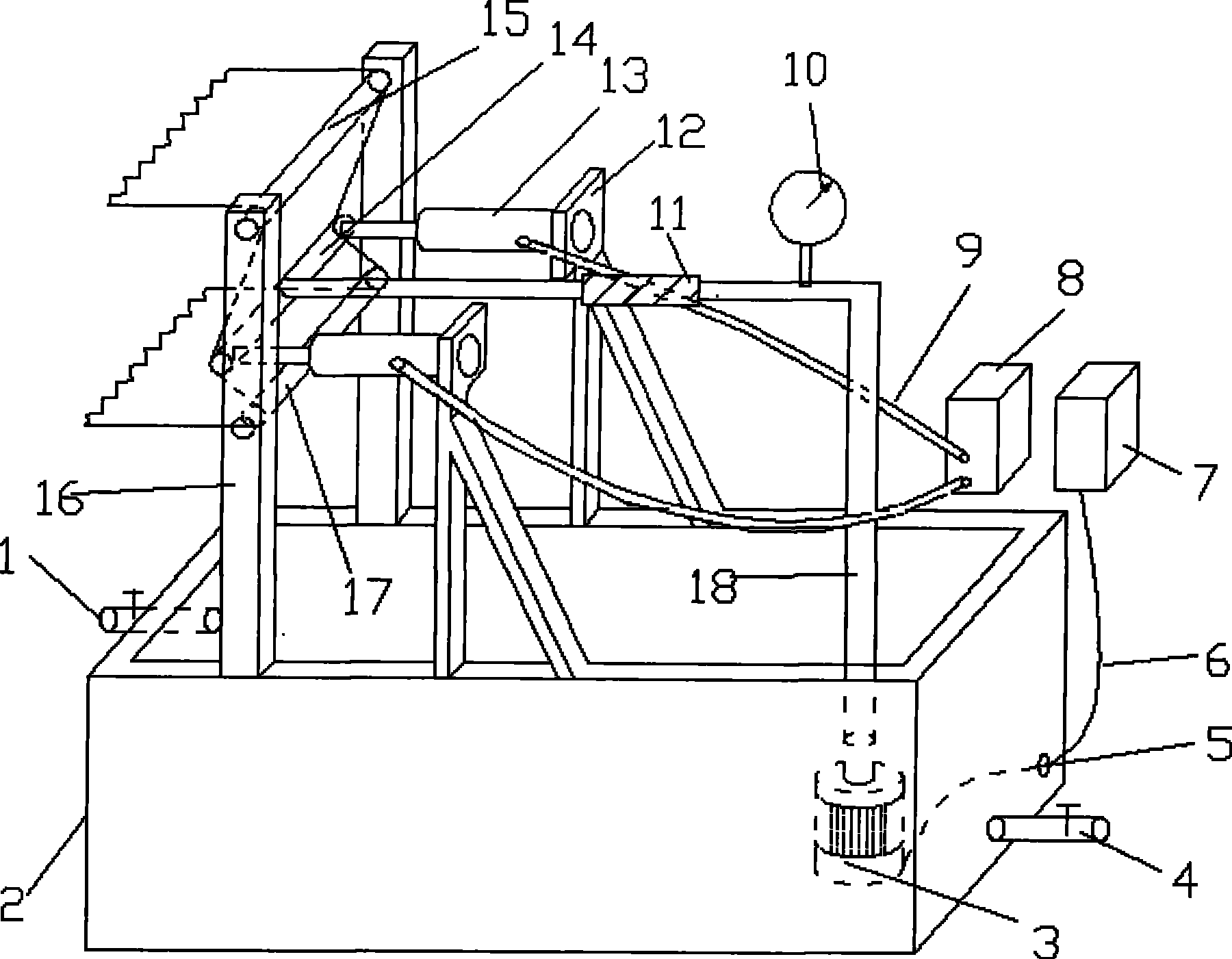 Jean topical finish injecting type damping device