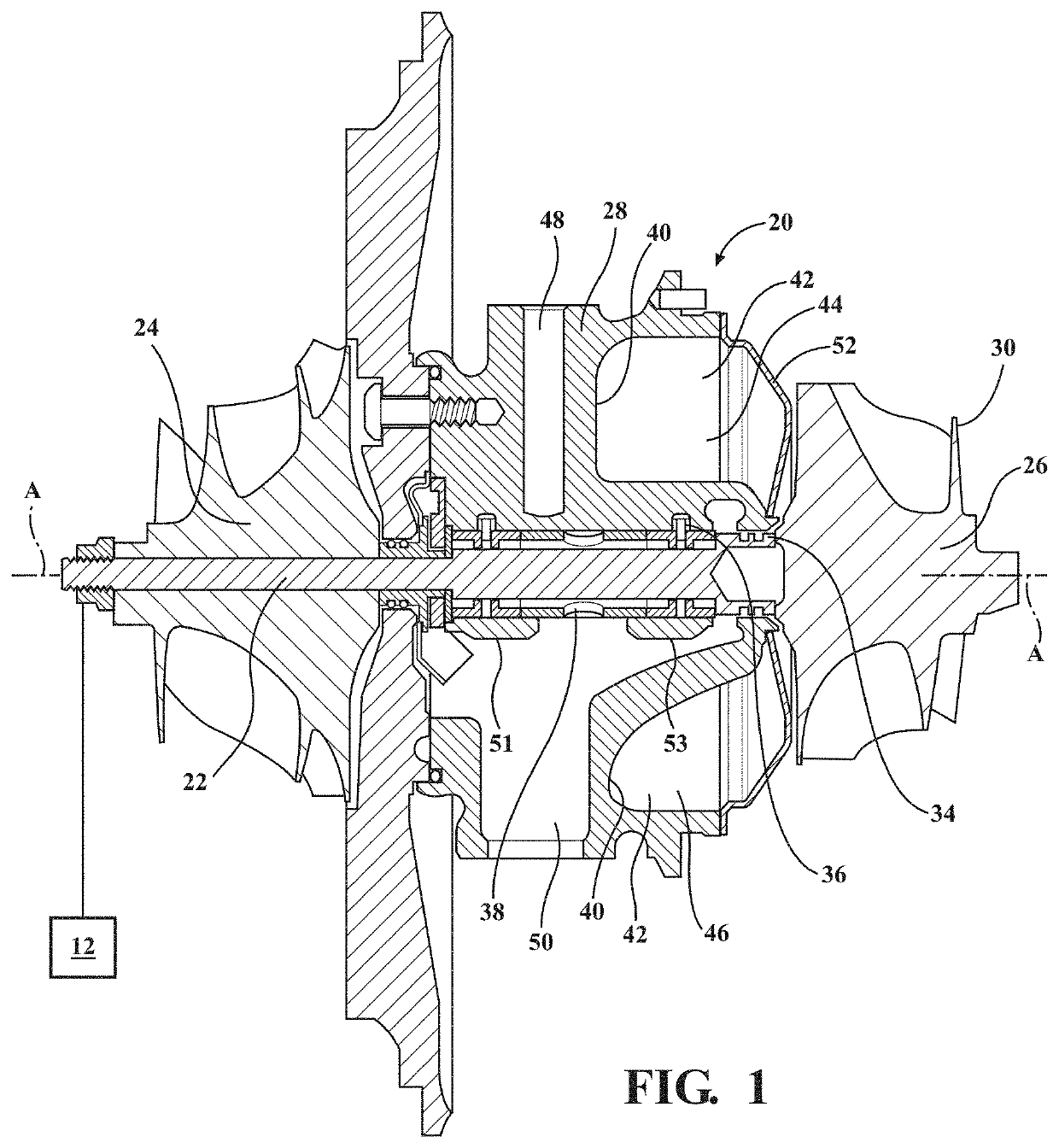 Turbocharger having a thermal dam