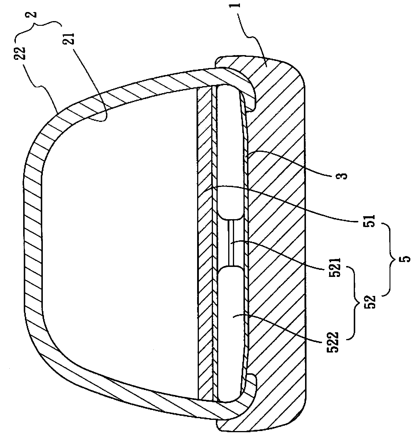 Air-cushioned shoe