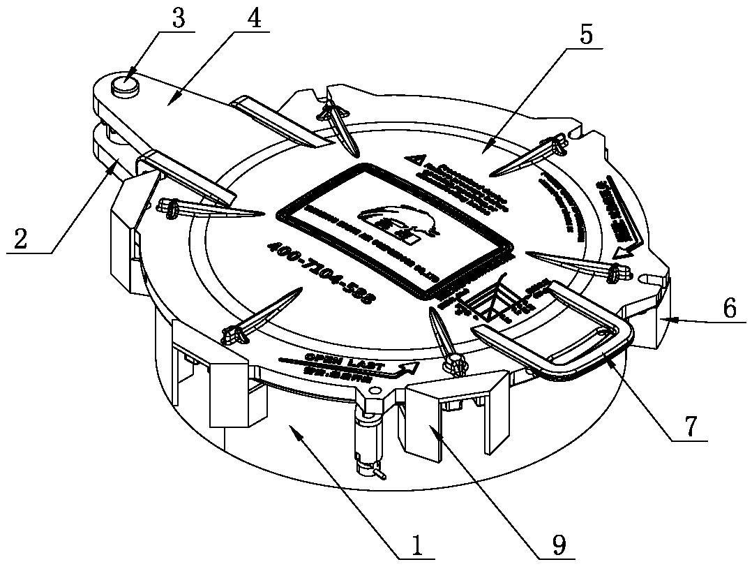 Fast sealing manhole cover