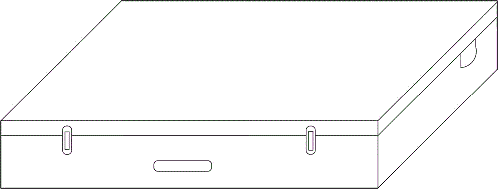 Electrocardiograph carrying box