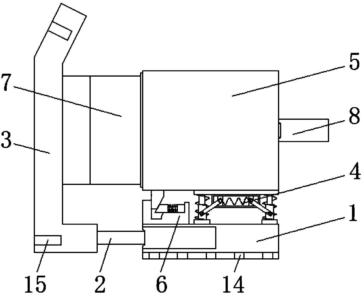 Automobile buffering device