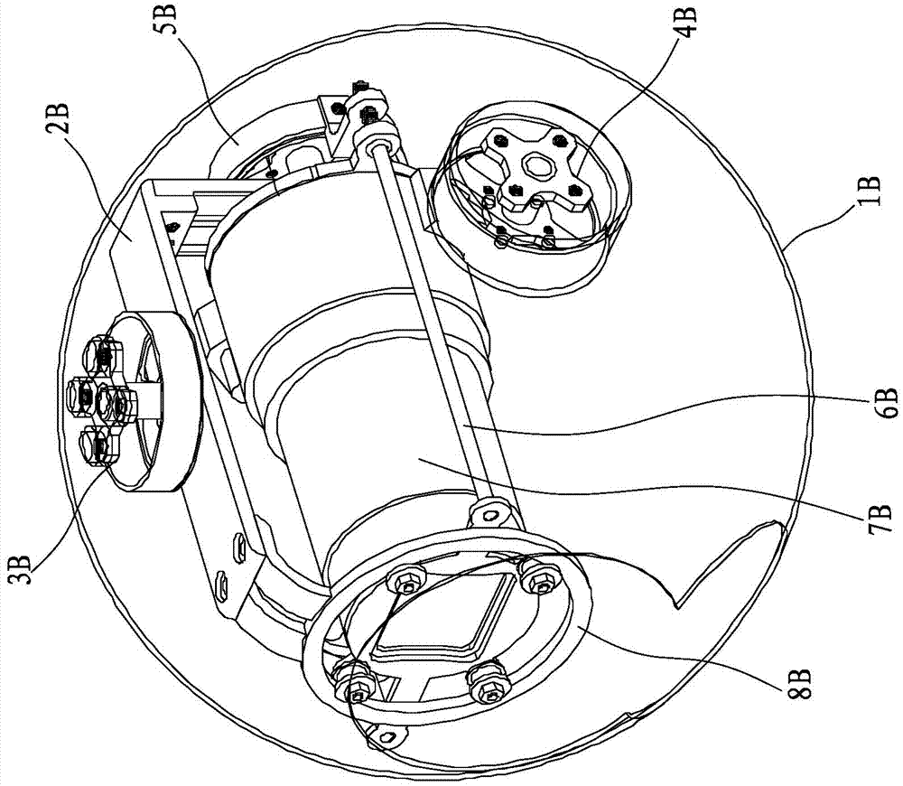 Wide-angle head tracking stability increasing holder structure for long-focus camera of unmanned aerial vehicle