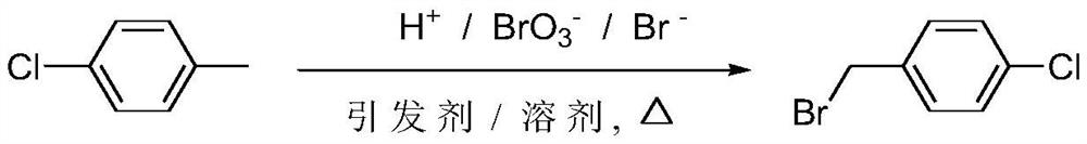 A kind of preparation method of benzyl bromide