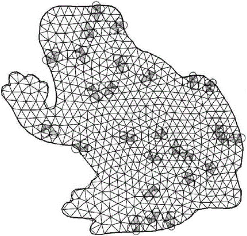 Two-dimensional triangular mesh generation method and system