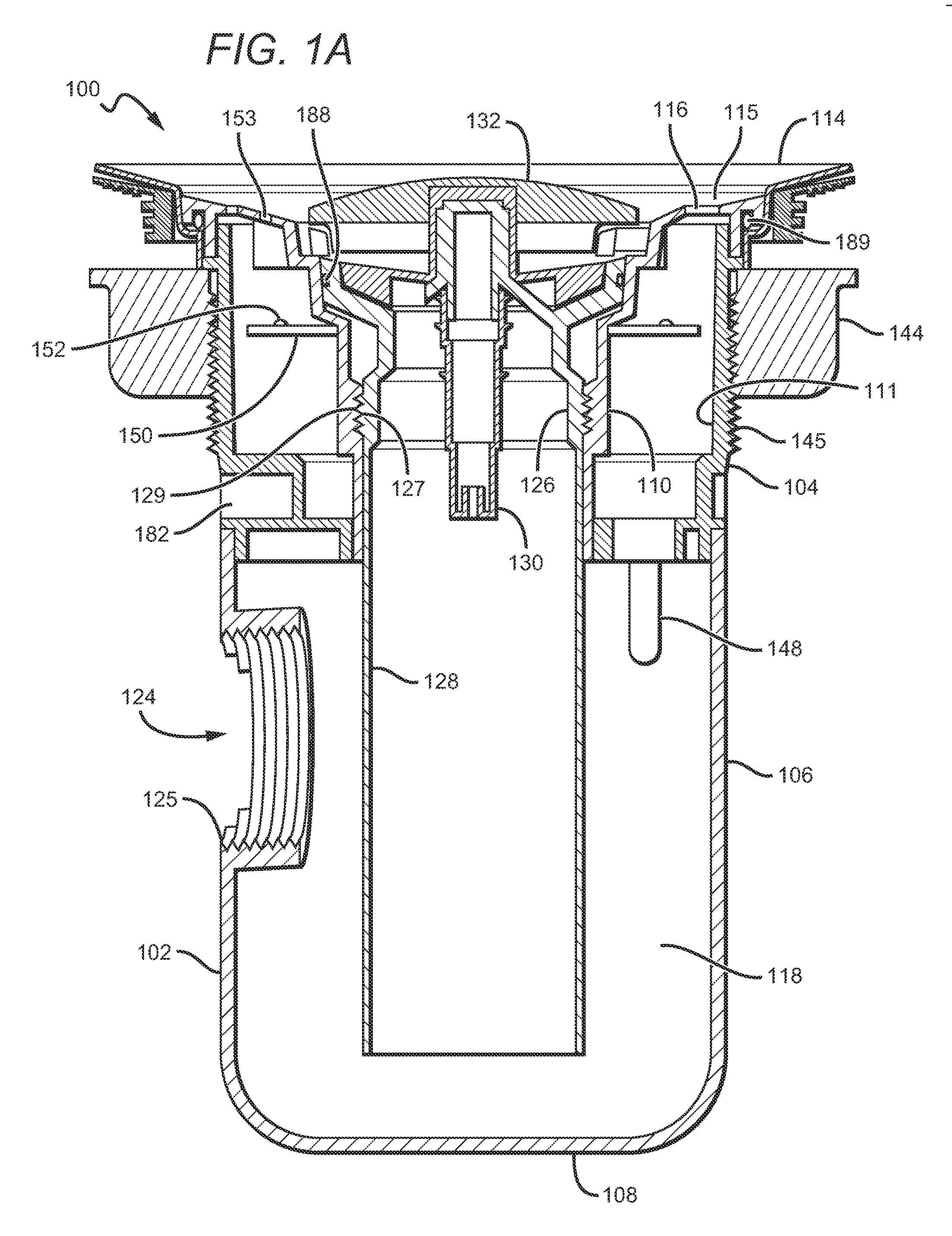 Drain Cartridge Having Removable Valved System