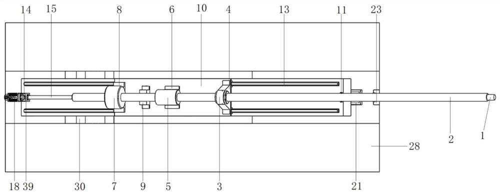 TBM tunnel face front rock mass integrity drilling device and method