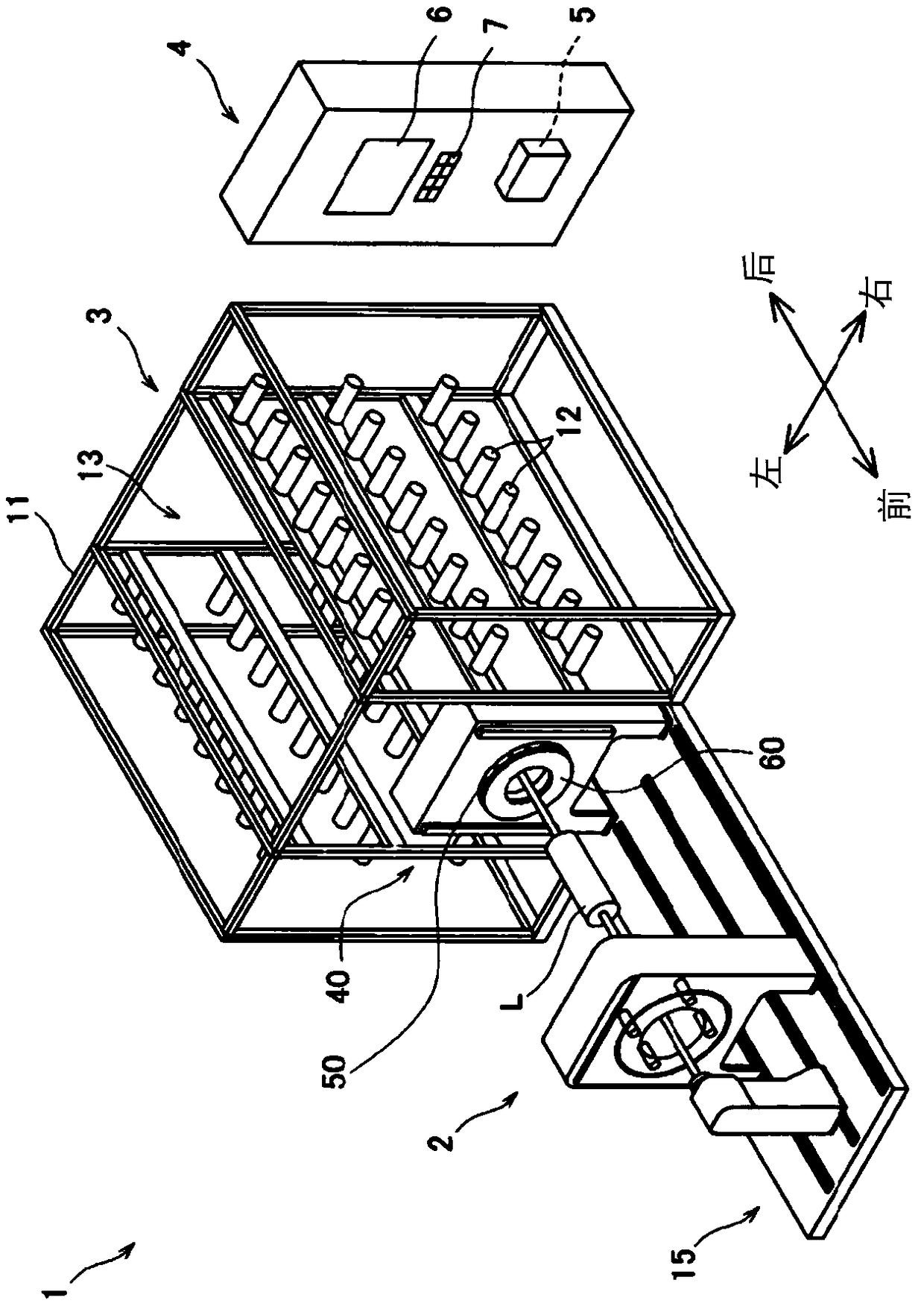 Filament winding device