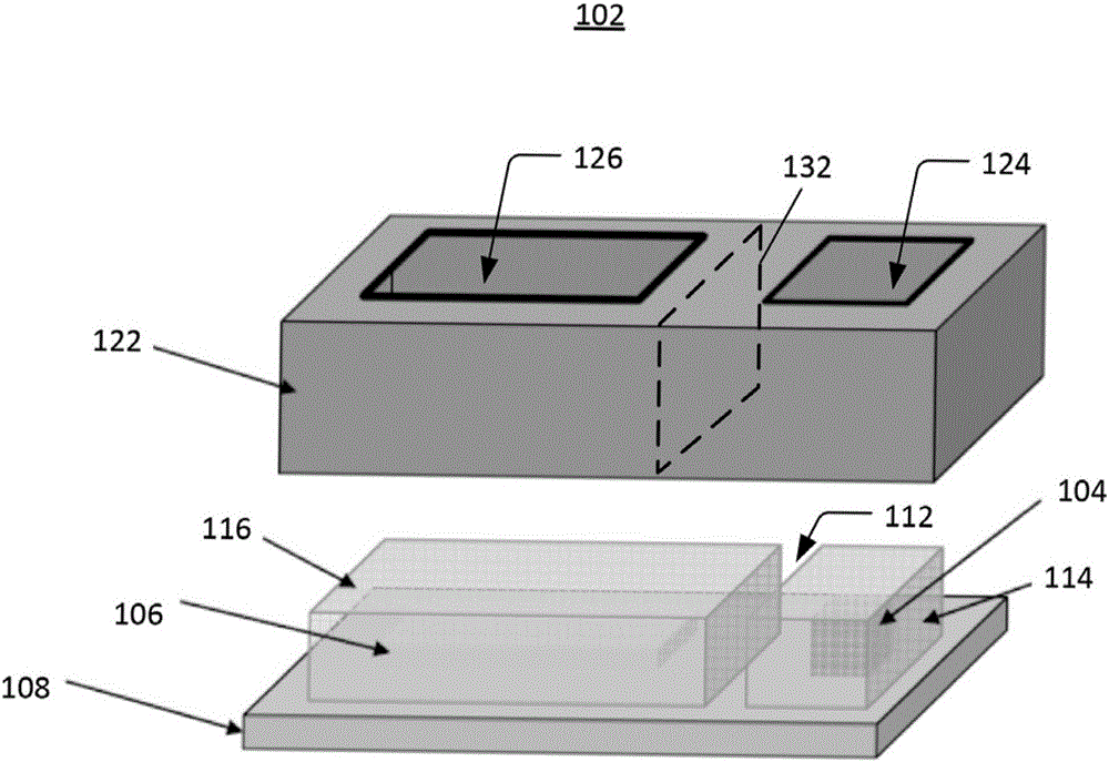 Wafer level optoelectronic device packages with crosstalk barriers and methods for making the same