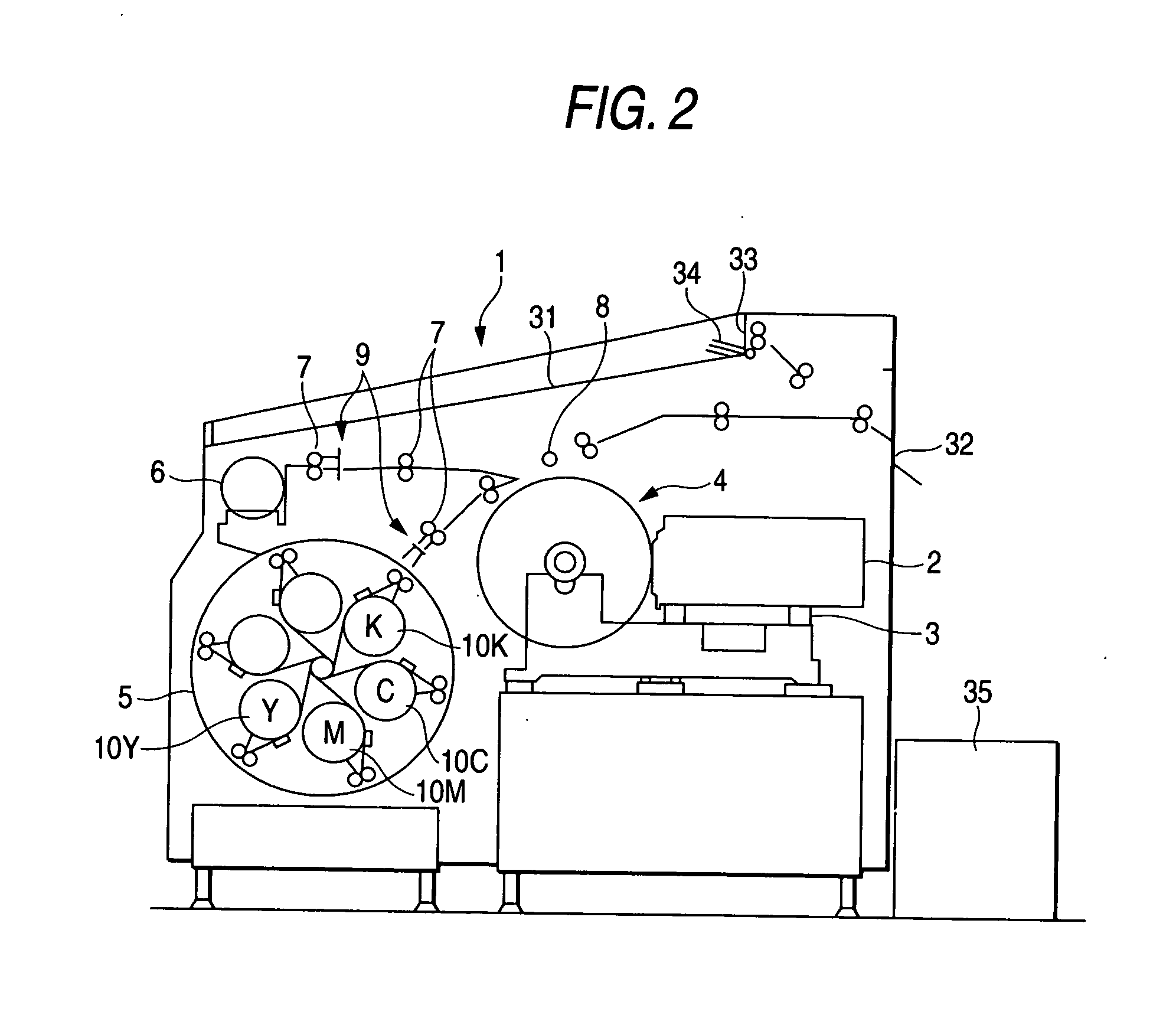 Multi-color image forming material and multi-color image forming method