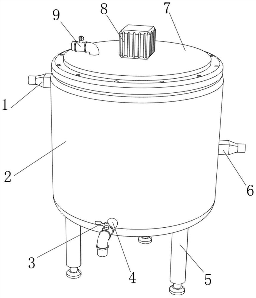 Production method and device of swelling and pain relieving solution