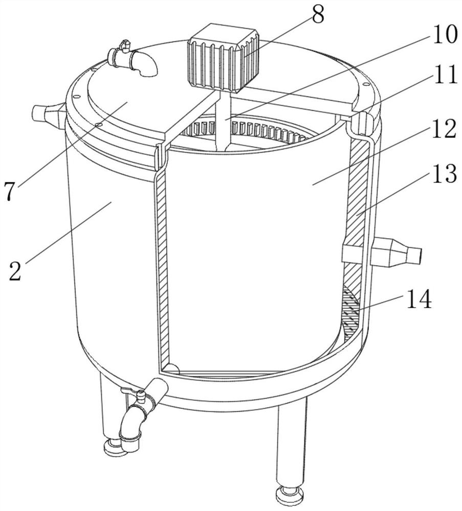 Production method and device of swelling and pain relieving solution