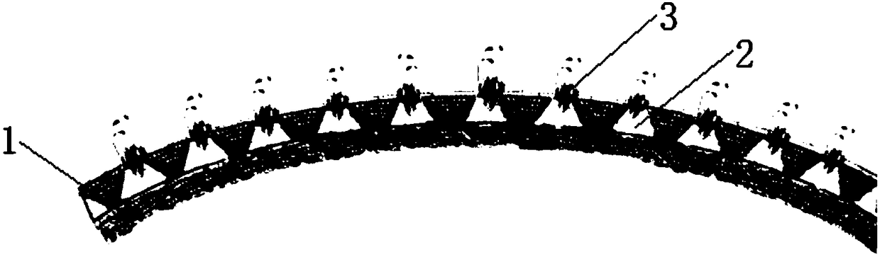 Moss tile and manufacturing method thereof