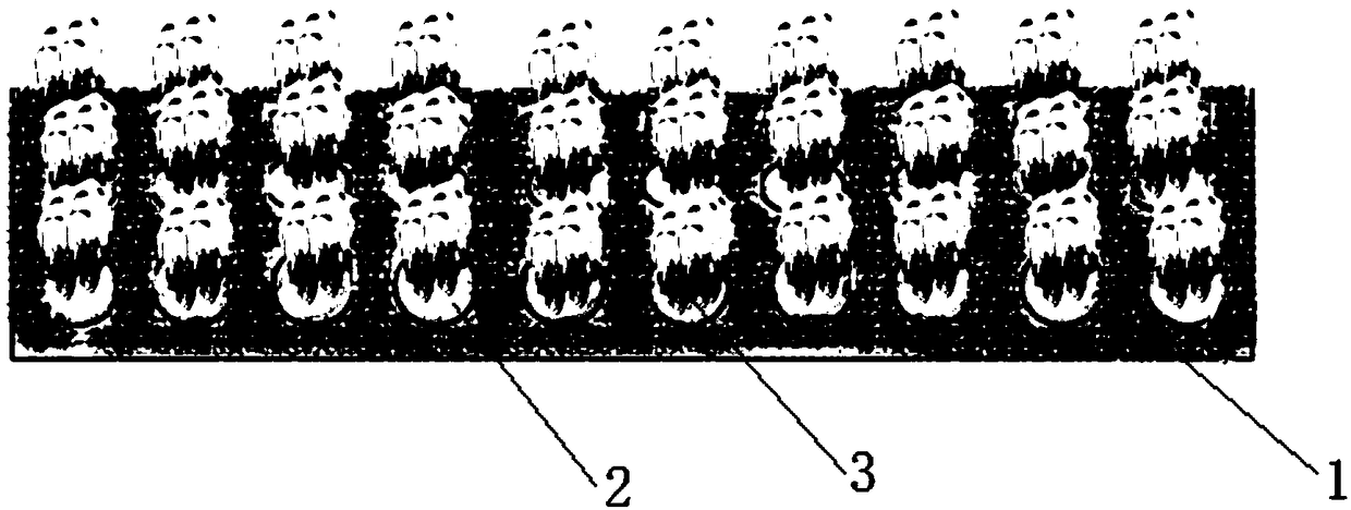 Moss tile and manufacturing method thereof