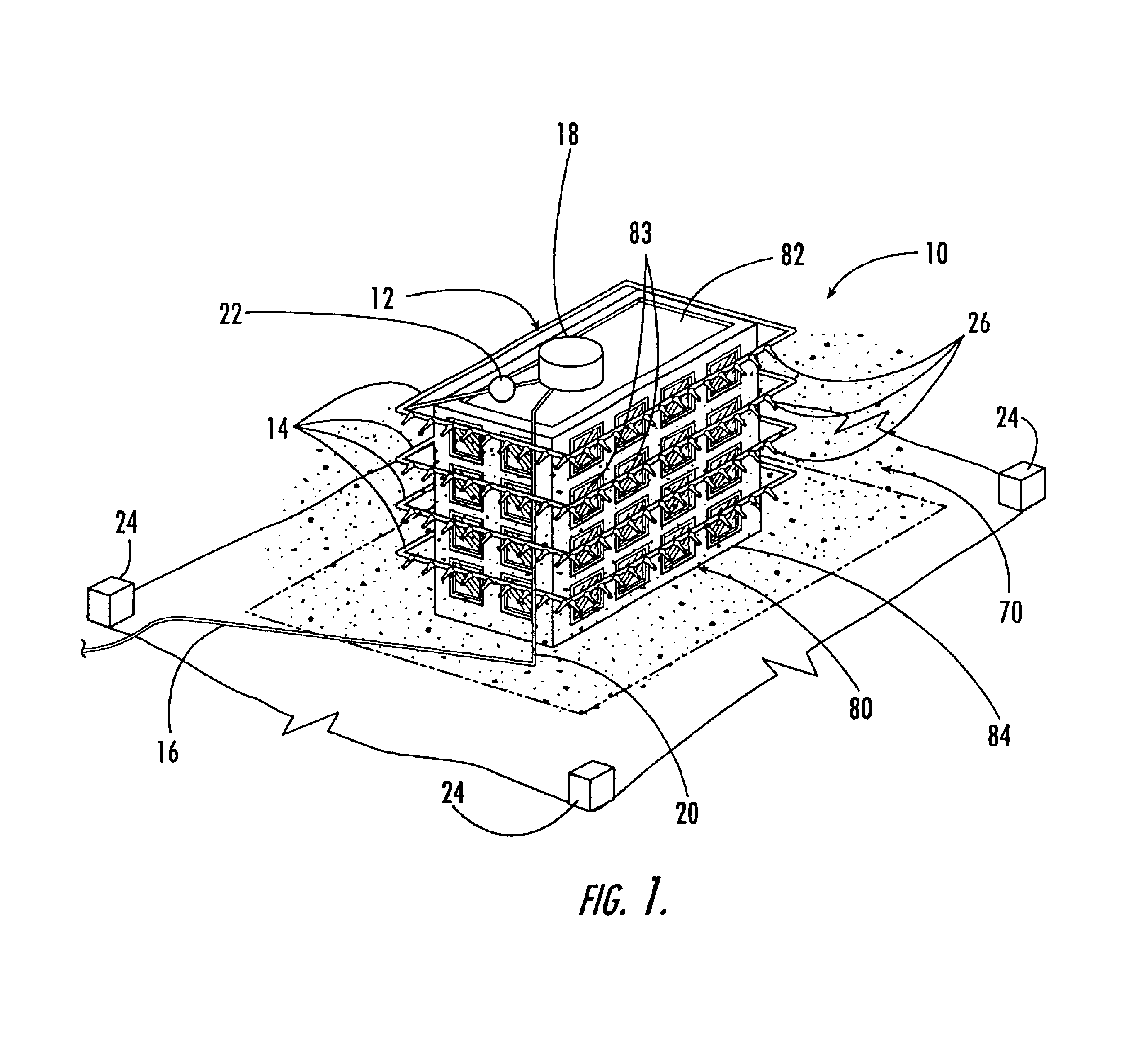 Blast attenuation device and method