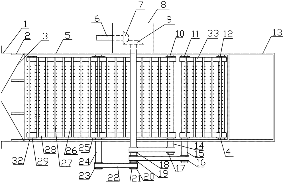 Cork-base-type radix salviae miltiorrhizae harvester