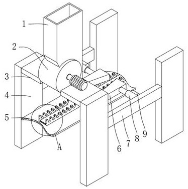 Automatic detection conveying device for lithium batteries