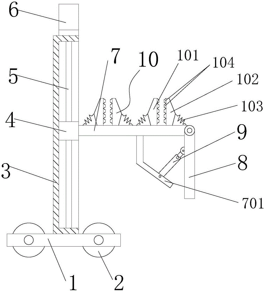 Dressing changing bracket for department of general surgery