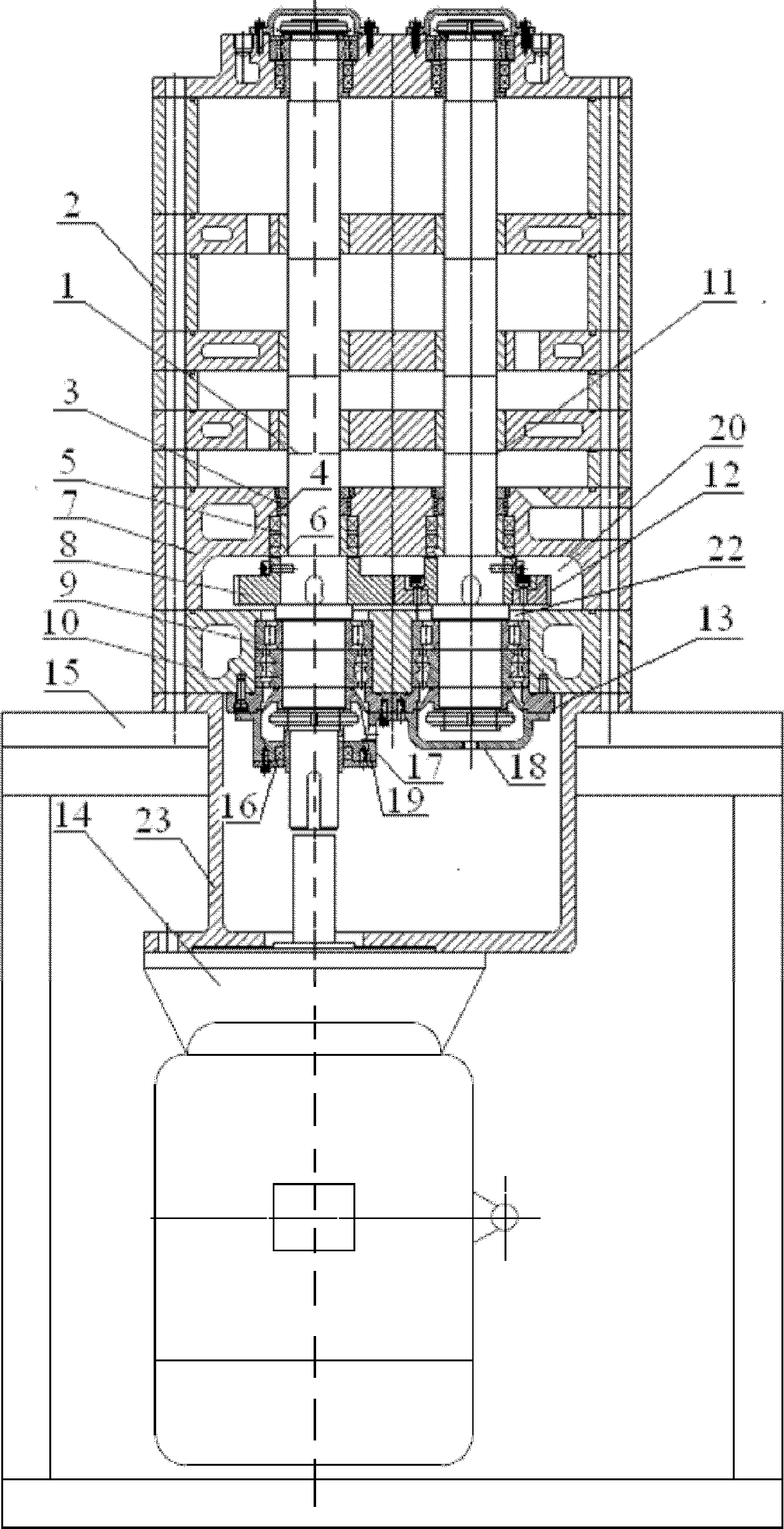 Novel vertical oil-less pump