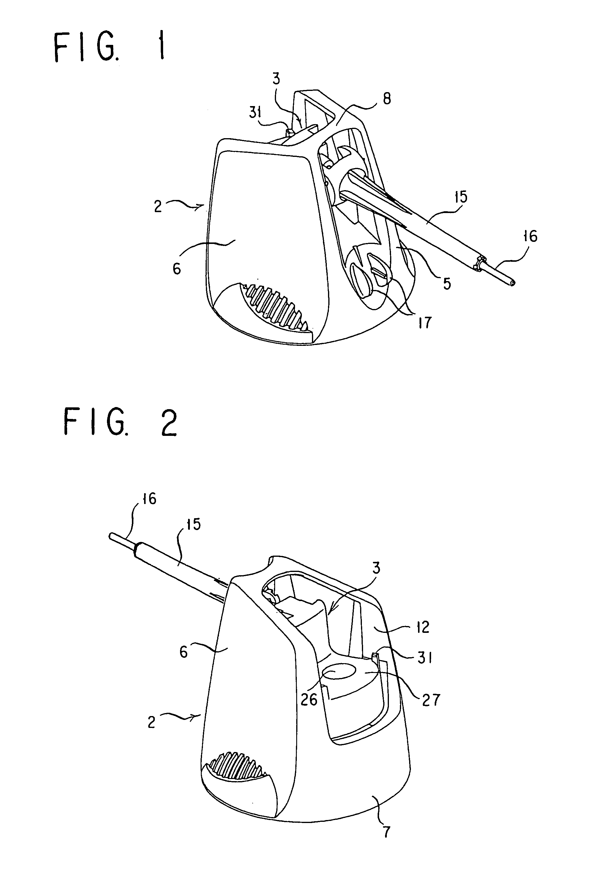 Head cap for aerosol type atomizer