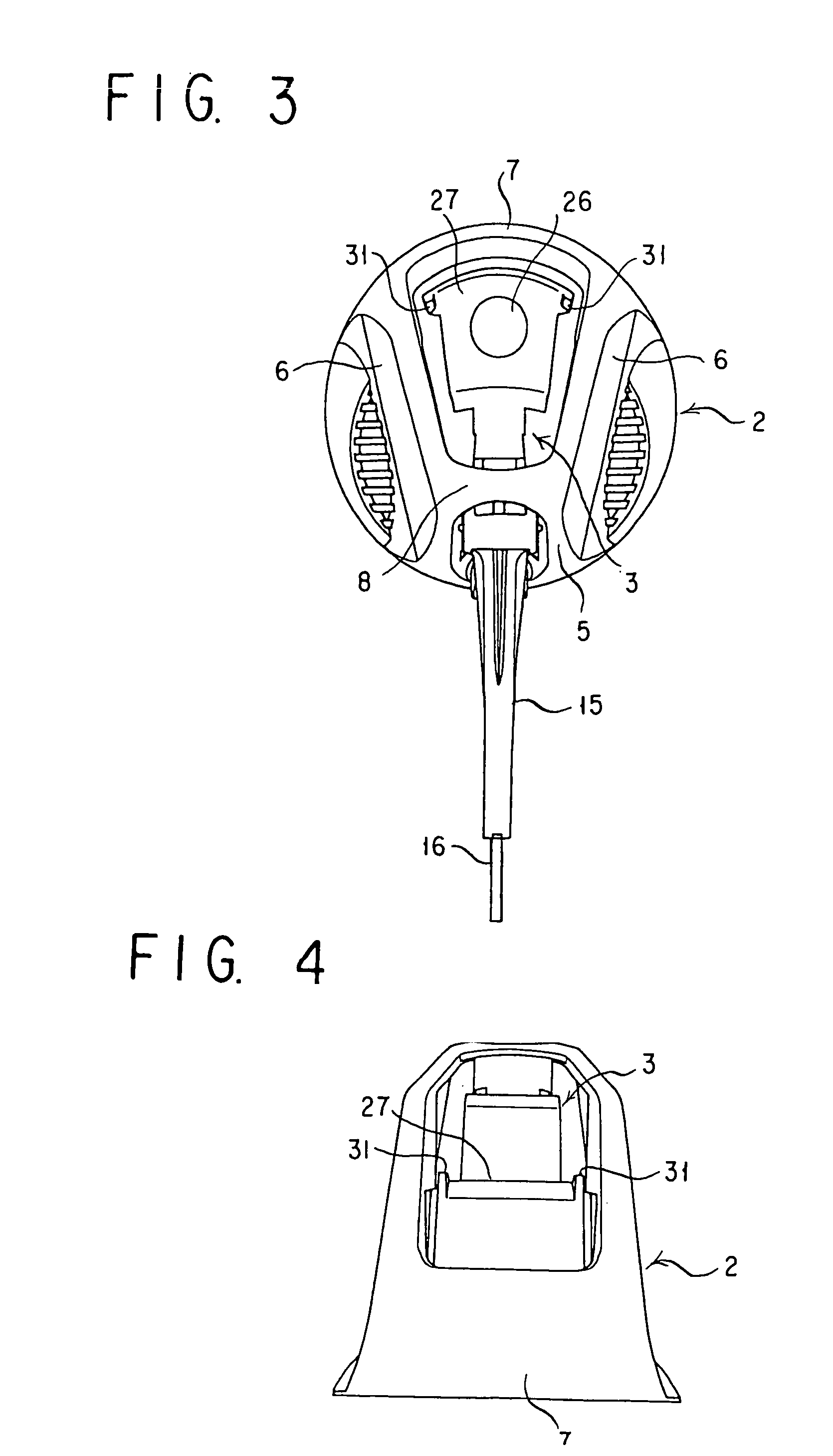 Head cap for aerosol type atomizer