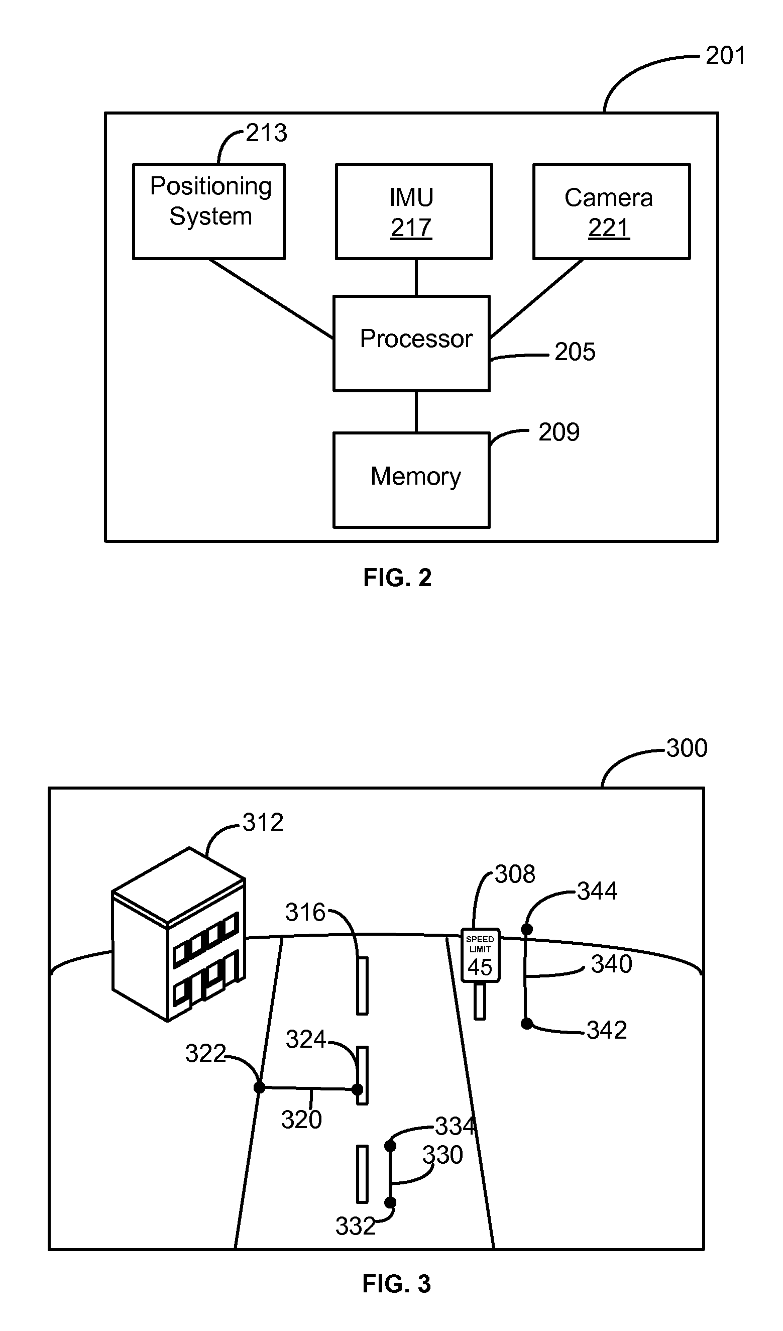 Determining A Geometric Parameter from a Single Image