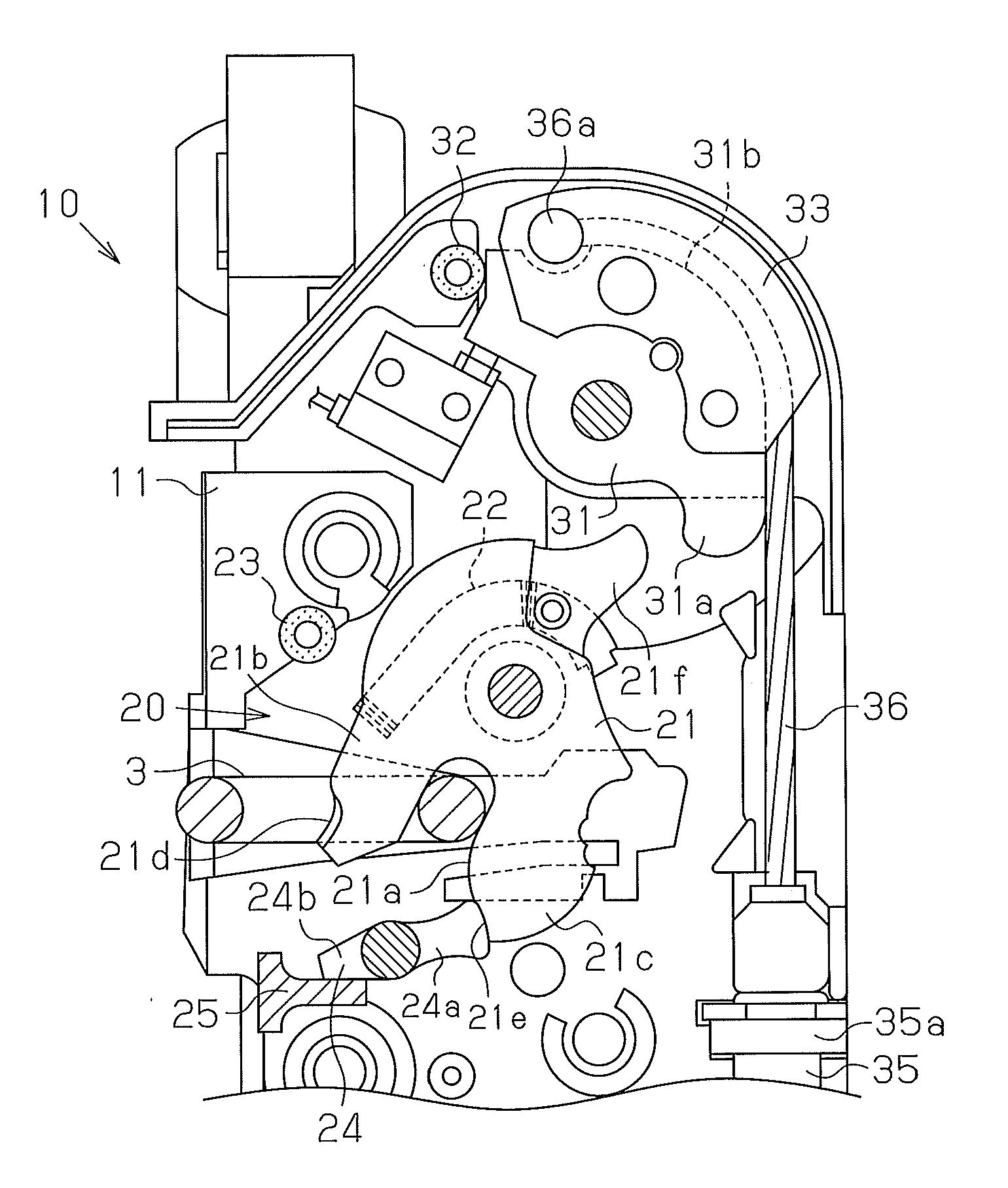 Opening/closing device for vehicle door